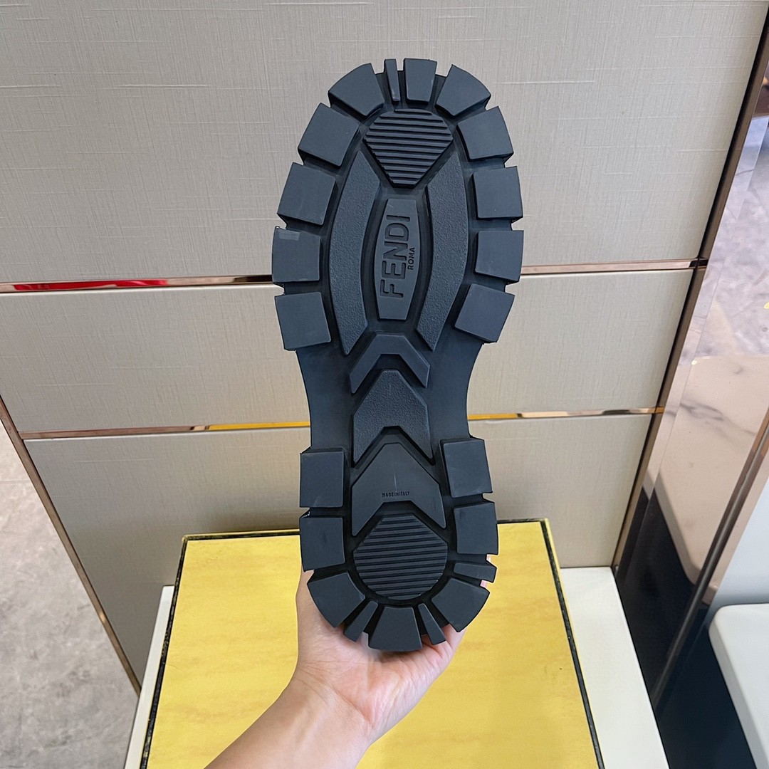 F**di Force Grey Boots For Men 7L1451AD74