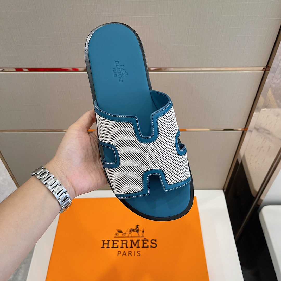 H**me5 Izmir Sandal Blue And Grey For Men