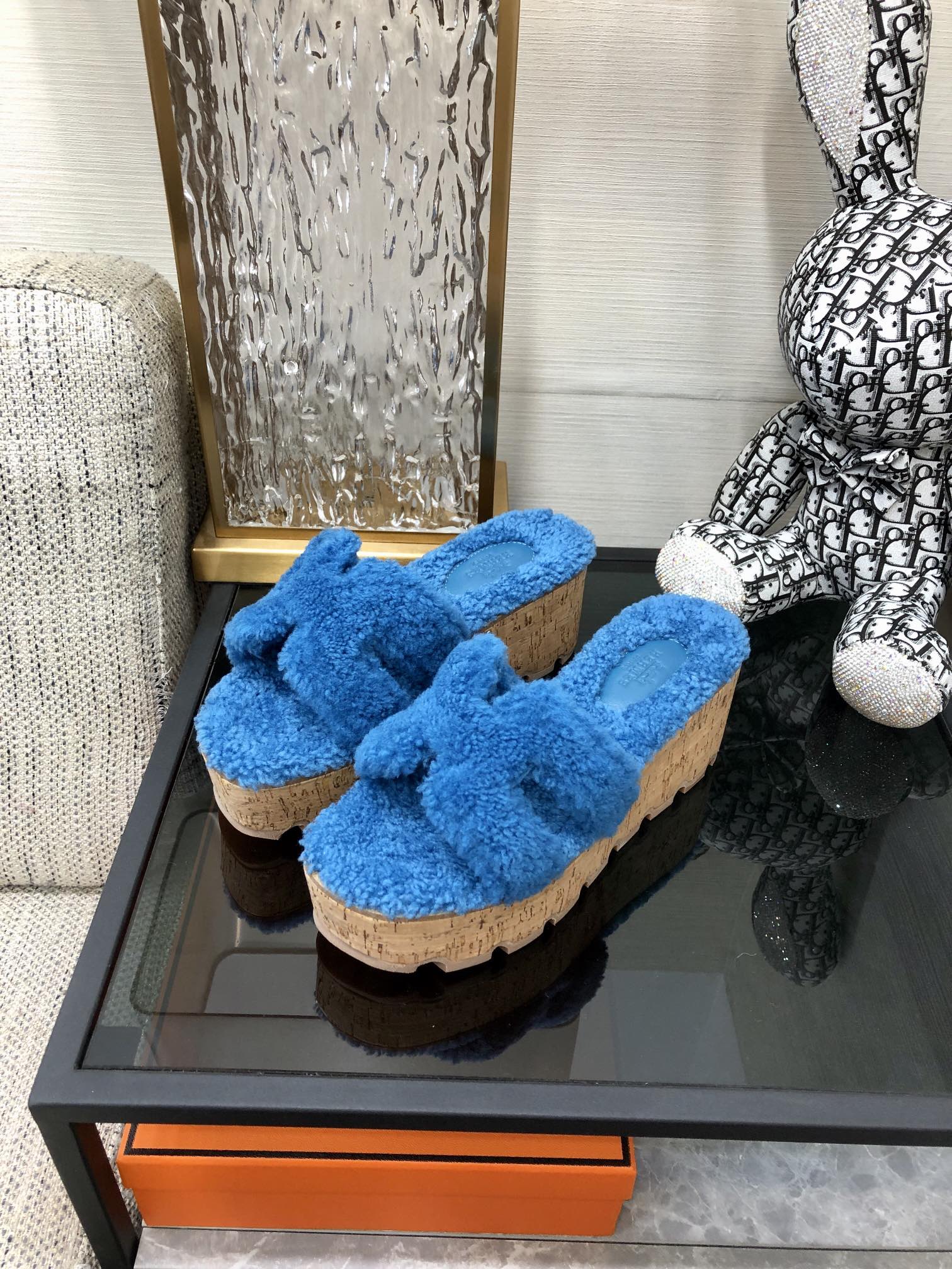 H**me5 Figari Sandal Blue For Women