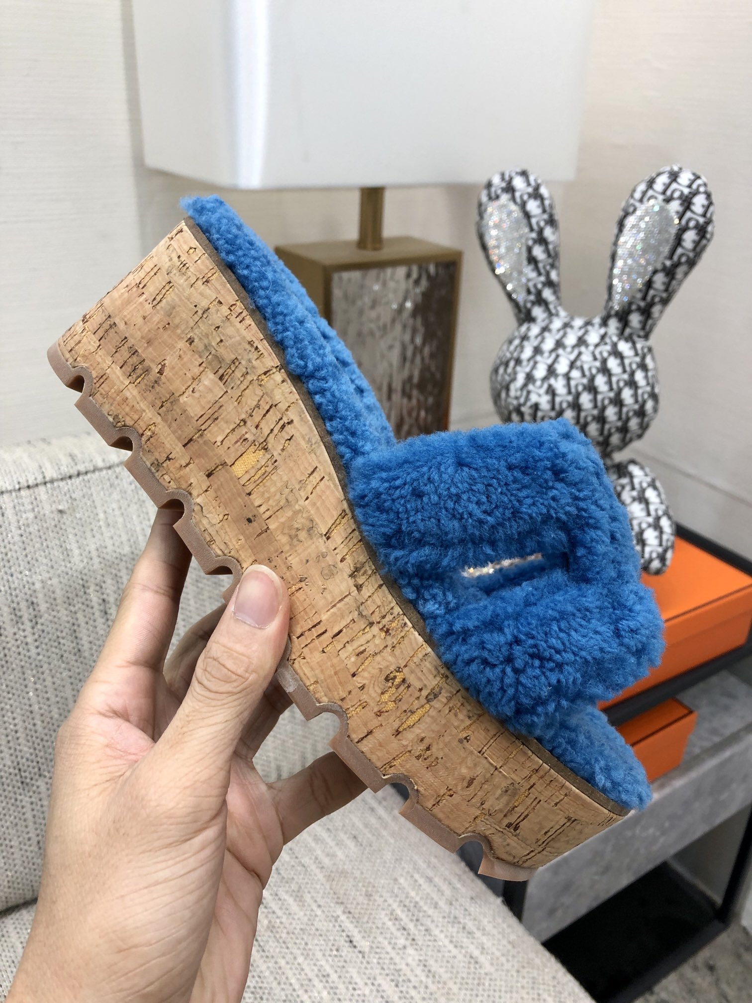 H**me5 Figari Sandal Blue For Women