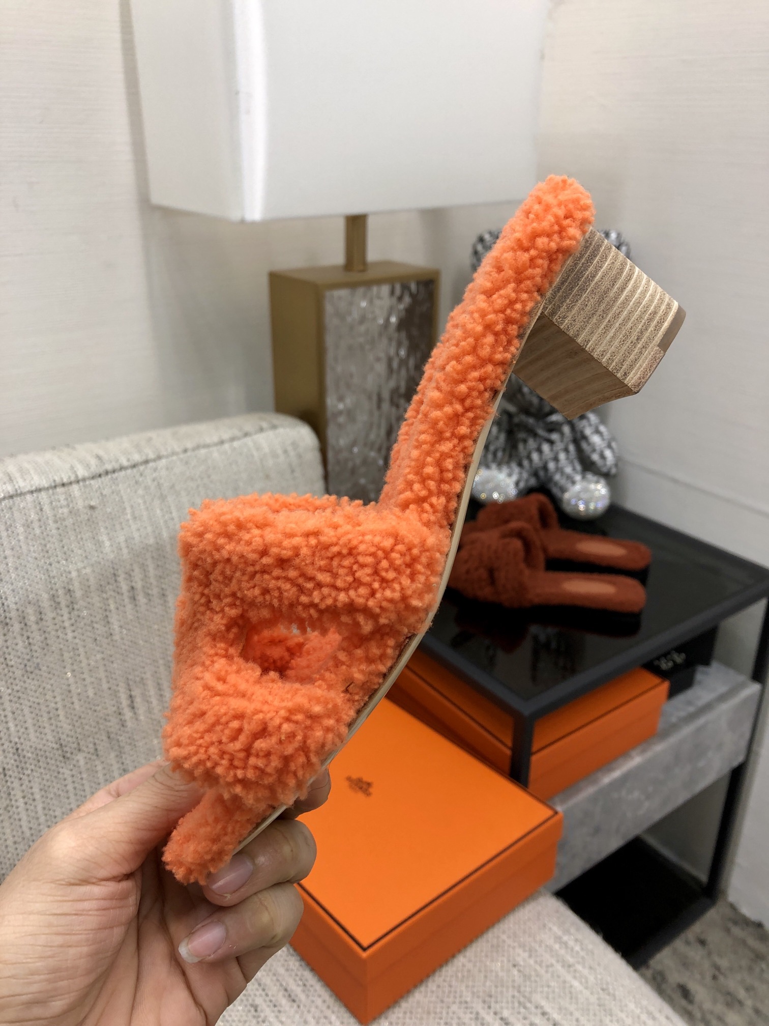 H**me5 Oasis Sandal Orange For Women 1.97in/5cm