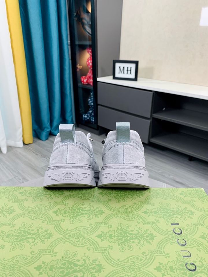 Gvc*1 Men’s Logo GG Gvc*1 Sneakers With Posedon Gray For Men