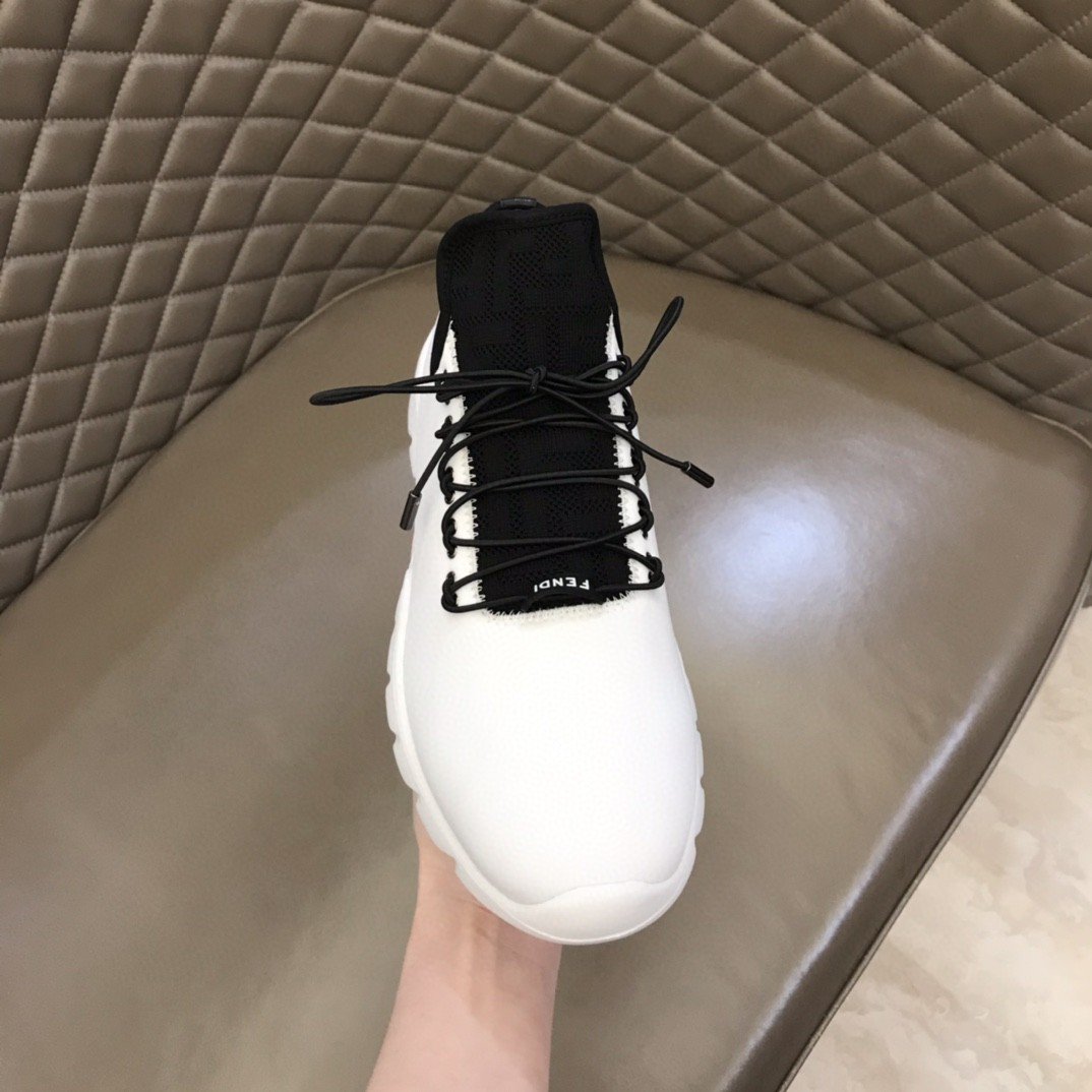 F**di Force Low Tops Sneakers White For Men