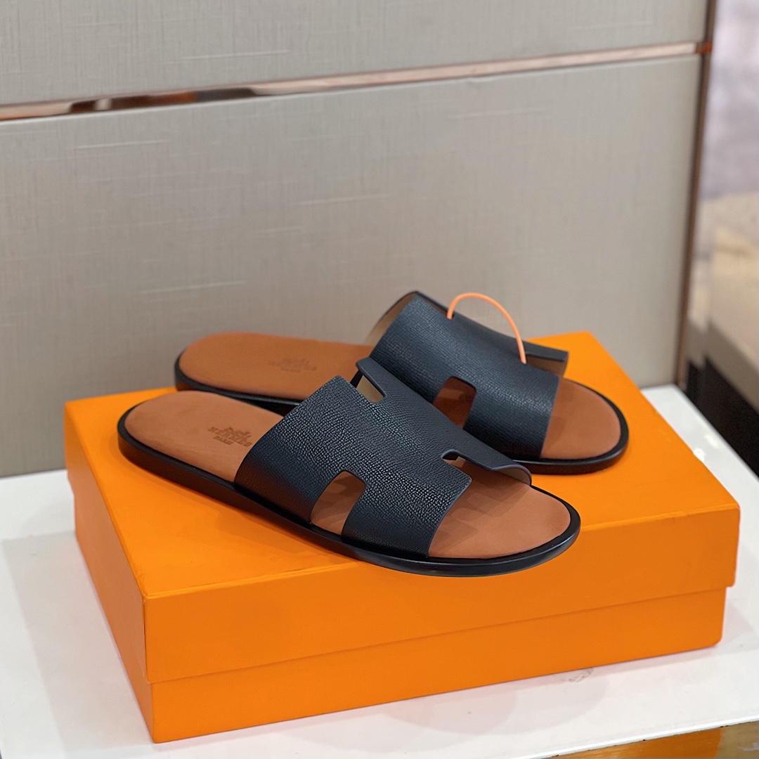 H**me5 Izmir Sandal Black And Brown For Men