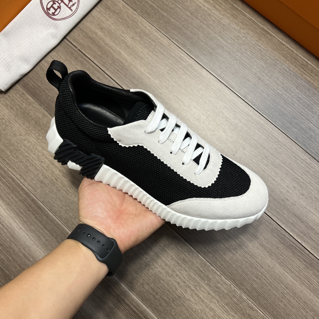 H**me5 Bouncing Sneakers Black And White For Men H221897ZH11390