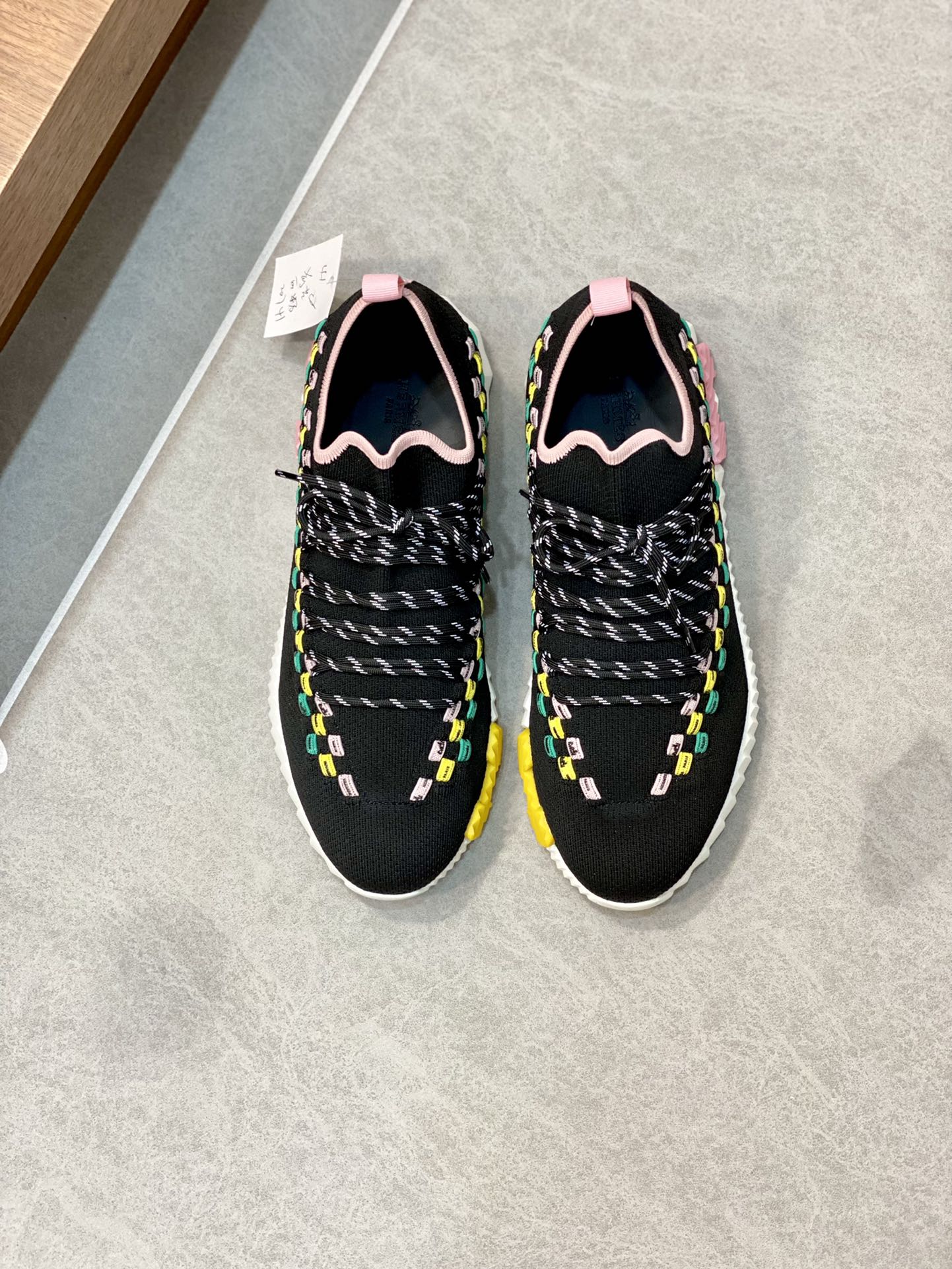 H**me5 Sneakers Flex Black And Pink For Men