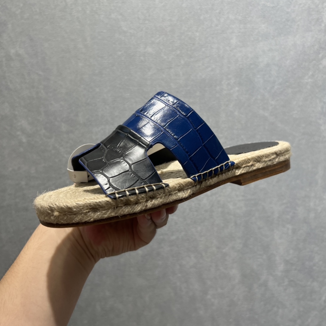 H**me5 Old Espadrilles Black And Blue For Men