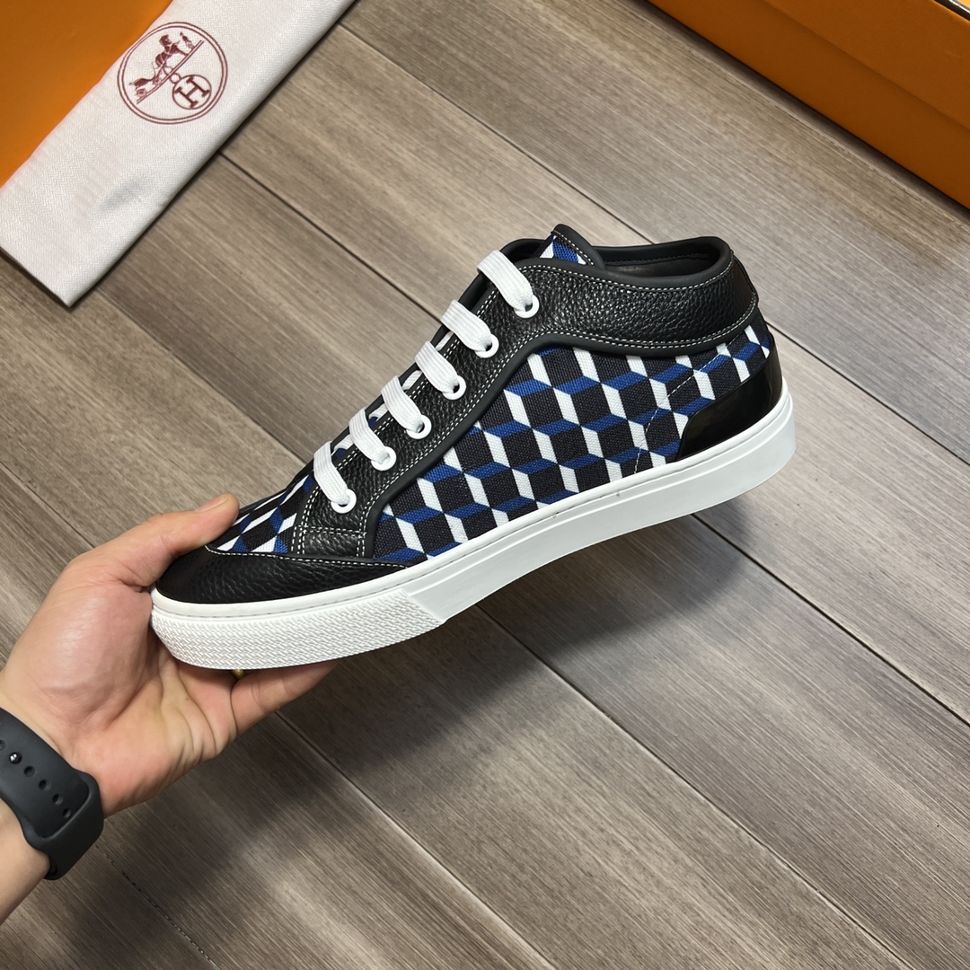 H**me5 Enjoy Sneaker Black And Blue For Men