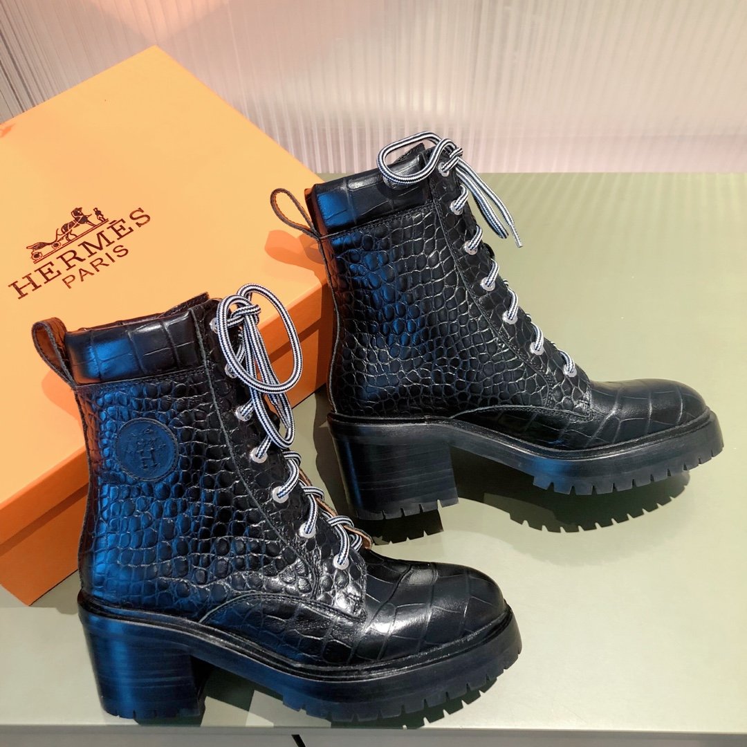 H**me5 Fresh Ankle Boots Black For Women 1.6in/4cm