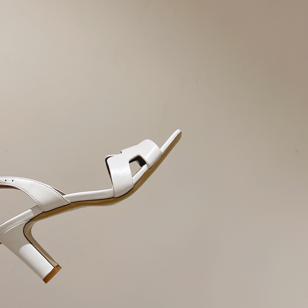 H**me5 Eternite Sandal White For Women 2.7in/7cm