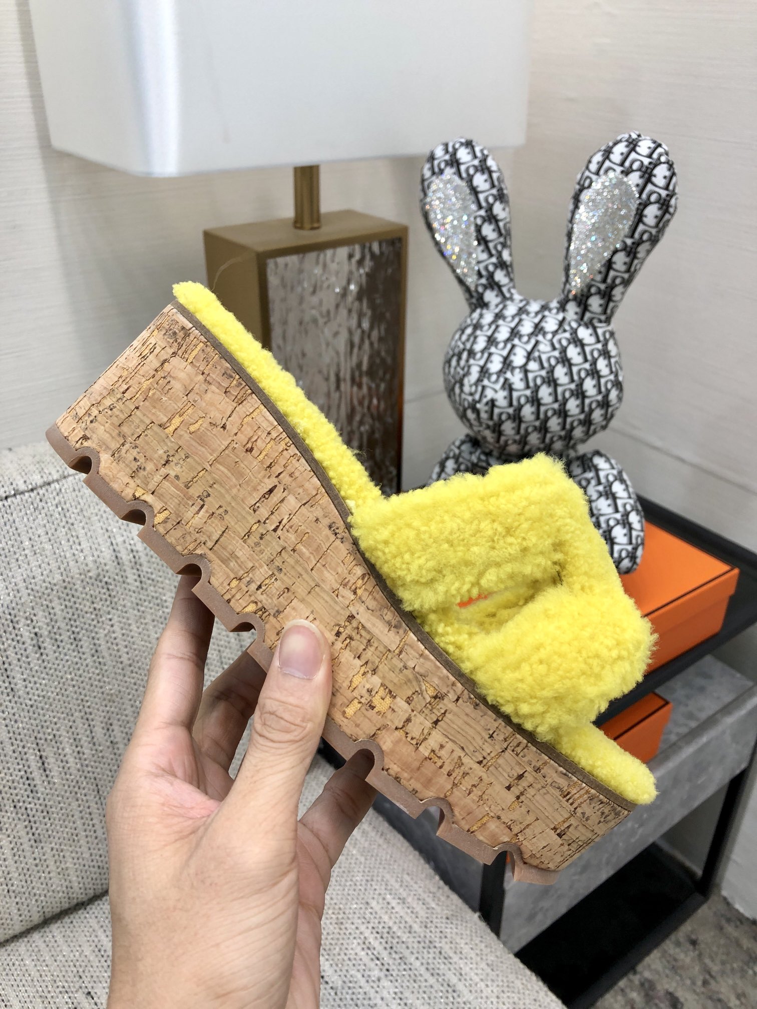 H**me5 Figari Sandal Yellow For Women