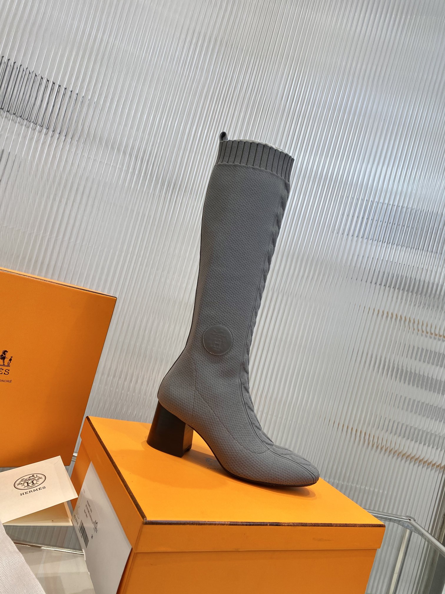 H**me5 Fontaine 60 Boots Gray For Women