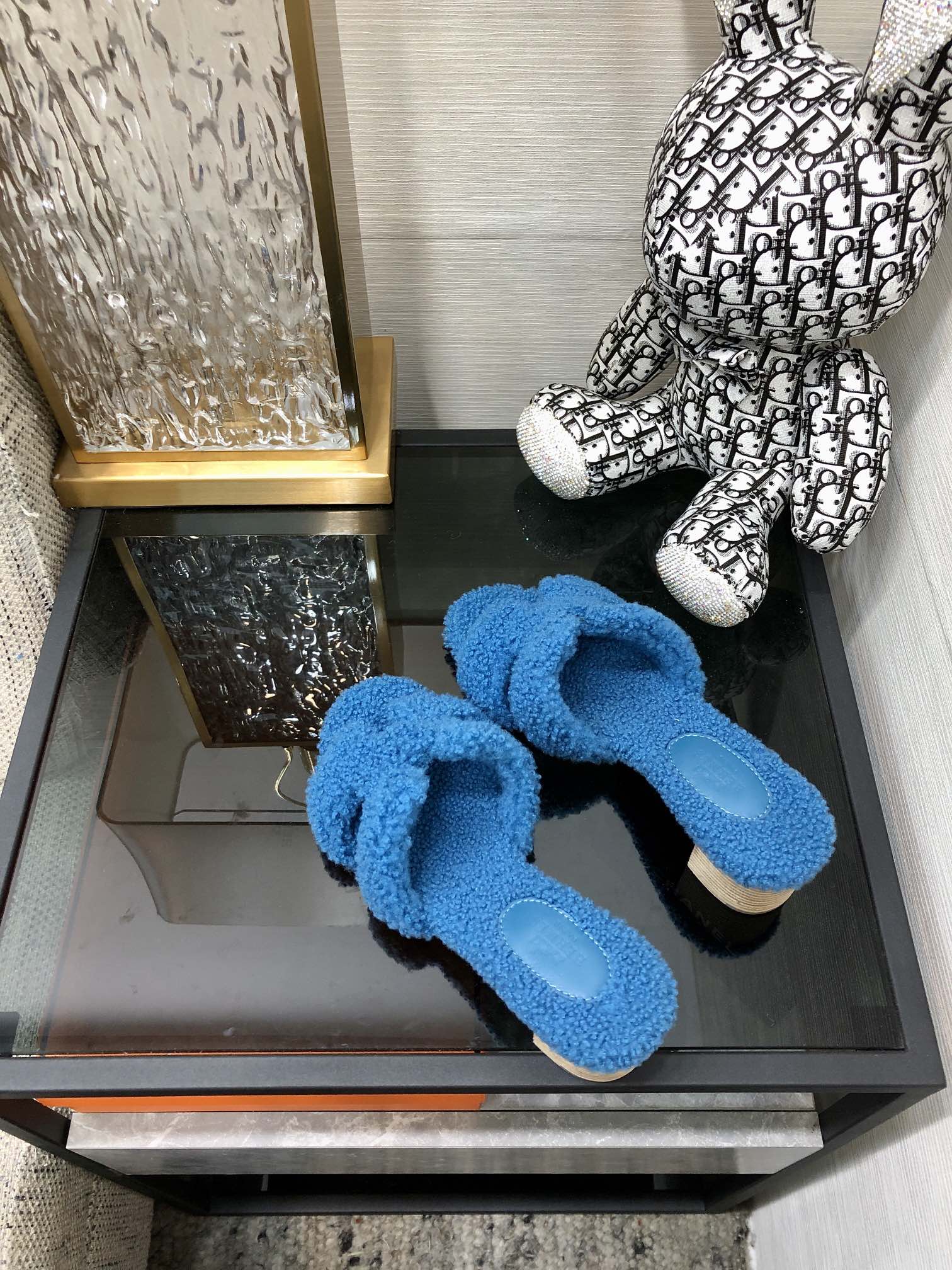 H**me5 Oasis Sandal Blue For Women 1.97in/5cm