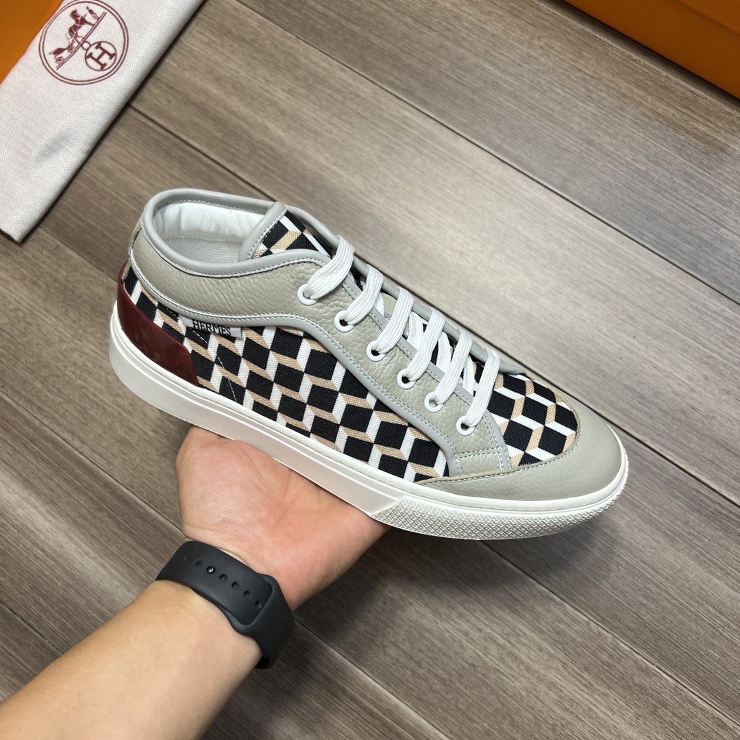 H**me5 Enjoy Sneaker Gray And Black For Men