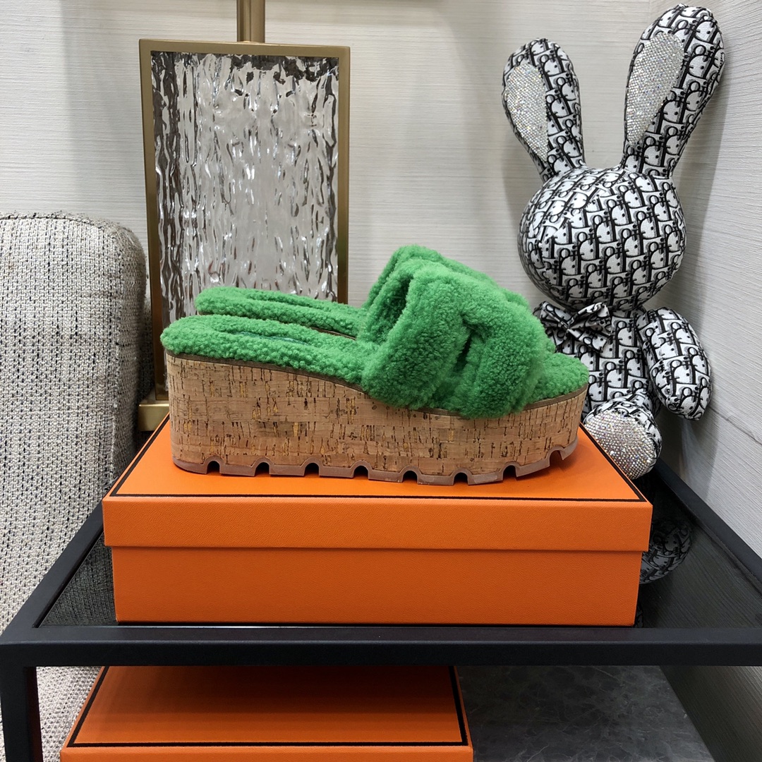 H**me5 Figari Sandal Green For Women