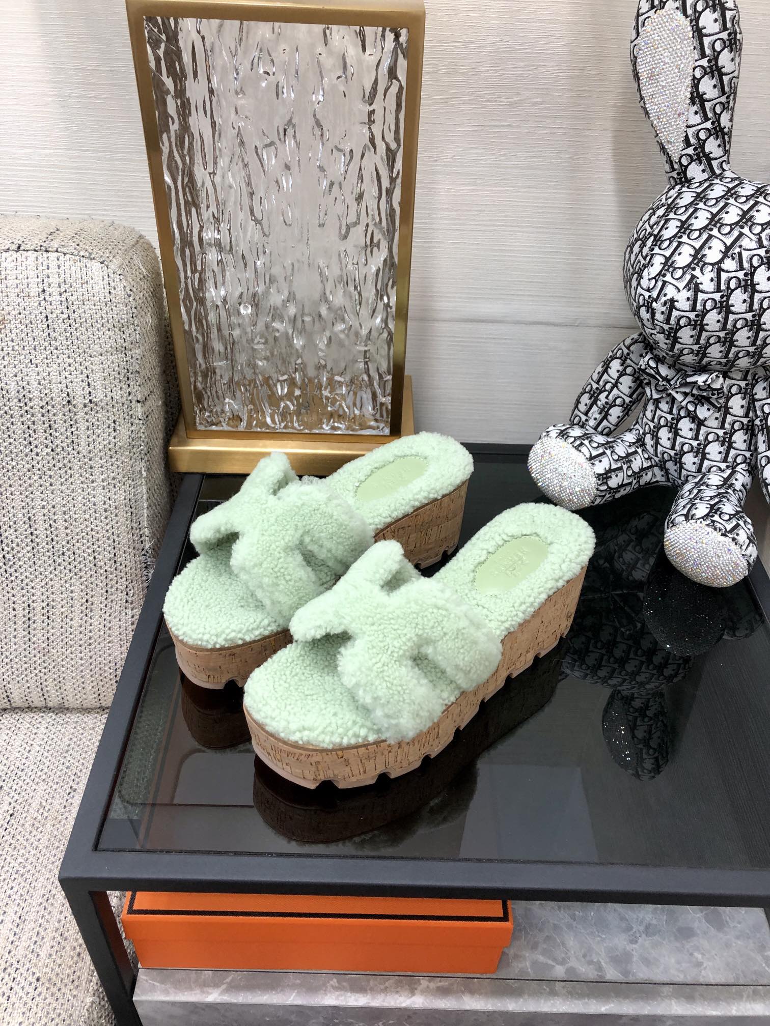 H**me5 Figari Sandal Bright Green For Women