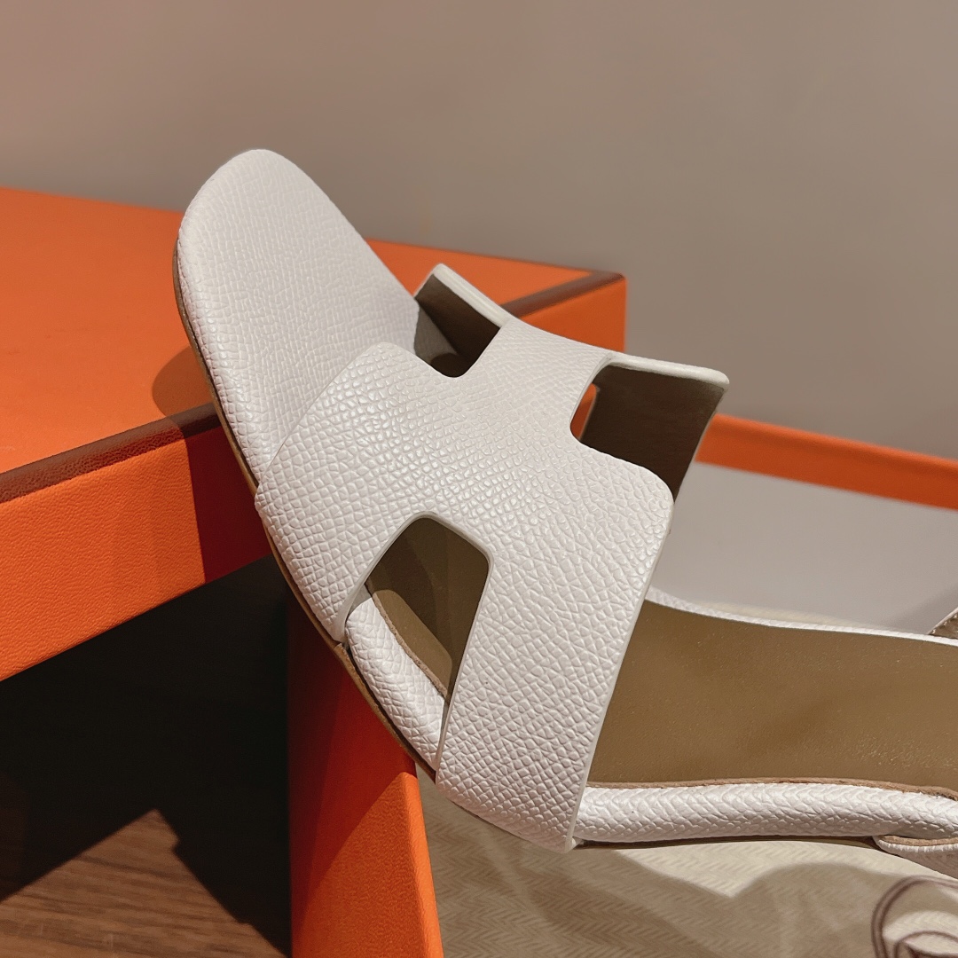 H**me5 Ella Sandal White For Women 4.1in/10.5cm